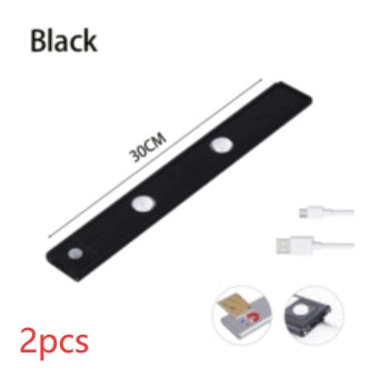 Bandă LED cu Senzor de Mișcare — Iluminat Inteligent pentru Dulap și Bucătărie